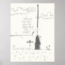 Thee en muziek Poster