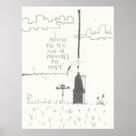 Thee en muziek Poster