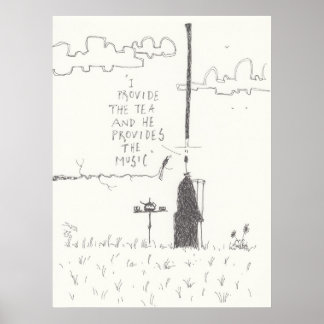 Thee en muziek Poster