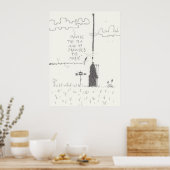 Thee en muziek Poster (Keuken)