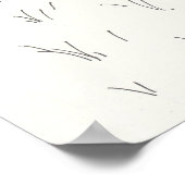 Thee en muziek Poster (Hoek)