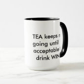 Thee en wijn mok (Voorkant rechts)