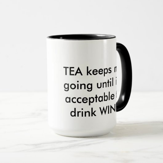 Thee en wijn mok (Voorkant rechts)