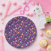 Thee feestje bruid Pasen verjaardag lente bloemstu Papieren Bordje (Feest)