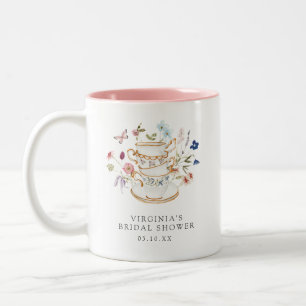 Thee feestje Bruids Bruiloft Koffiemok Tweekleurige Koffiemok