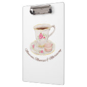 Thee feestje Elegante Bruidsdouche Jonggezellen Br Klembord (Links)