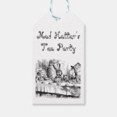 Thee feestje van de Gekke Hoedenmaker Cadeaulabel (Voorkant)