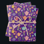 Thee feestje verjaardag bruid Paasfeest lente bloe Inpakpapier Vel<br><div class="desc">Leuke verpakkings cadeau. Handgemaakte kunst voor jou! Perfect voor een theekransje,  bruidsfeest,  vrijgezellenfeest,  verlovingsfeest,  Pasen,  Moederdag of verjaardag.</div>