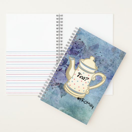 Thee #FROMily van Fandom Liu Diner Drawing Journal Notitieboek (Binnen)