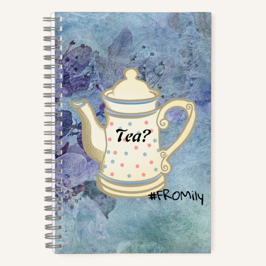 Thee #FROMily van Fandom Liu Diner Drawing Journal Notitieboek (Voorkant)