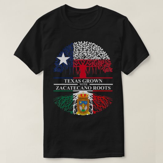 Thee gekweekt met Zacatecano Roots Zacatecas Roots T-shirt (Design voorkant)