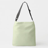 Thee groene, vaste, blanco kleur crossbody tas (Achterkant)