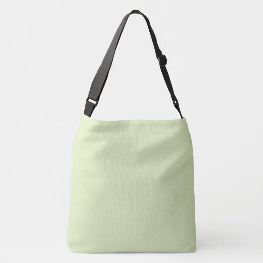 Thee groene, vaste, blanco kleur crossbody tas (Achterkant)