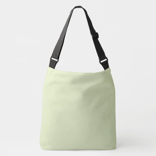 Thee groene, vaste, blanco kleur crossbody tas (Voorkant)