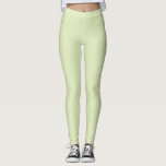 Thee groene, vaste, blanco kleur leggings<br><div class="desc">De groene stevige blanco kleur van de thee is een lichtgroene met aardtoon. Kleurrijke kleur die het geschikt maakt voor veel design en vaste kleuren. Schitterende kleur met vrolijke inspiratie en geluk. E1EDBD</div>