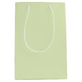 Thee groene, vaste, blanco kleur medium cadeauzakje (Voorkant)