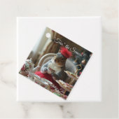 Thee het seizoen bedankjes labels (In situ)