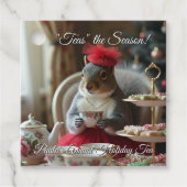 Thee het seizoen bedankjes labels (Voorkant)