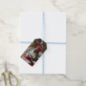"Thee" het Seizoen Cadeaulabel (Met Touw)
