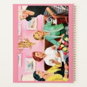 Thee in de middag in de jaren 50 Mid Century Moder Planner (Achterkant)