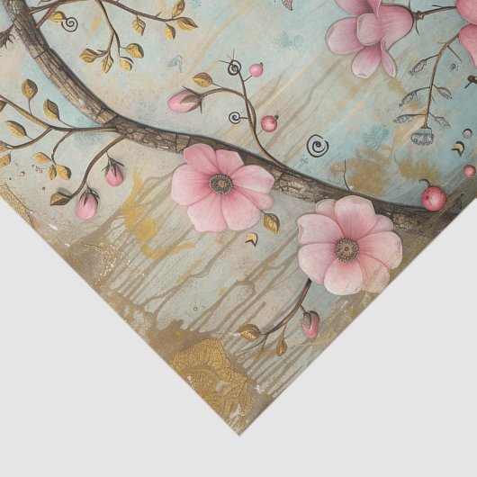 THEE IN DE TUIN DECOUPAGE TISSUEPAPIER (Detail)