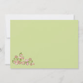 Thee in de tuin kaart (Achterkant)