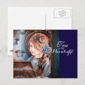 Thee in het Moonlight-Briefkaart Briefkaart (Voorkant / Achterkant)