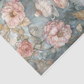 THEE IN HET ROOS TUIN DECOUPAGE TISSUE PAPIER (Detail)