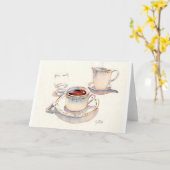 Thee in Ritz, Parijs Kaart (Gele Bloem)