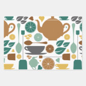 Thee inpakpapier vel (Voorkant 3)