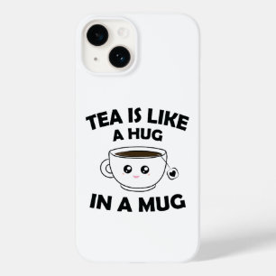 Thee is als een knuffel in een Mok - Funny Tea Lov Case-Mate iPhone 14 Hoesje
