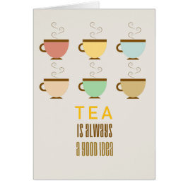 Thee is altijd een goed idee.