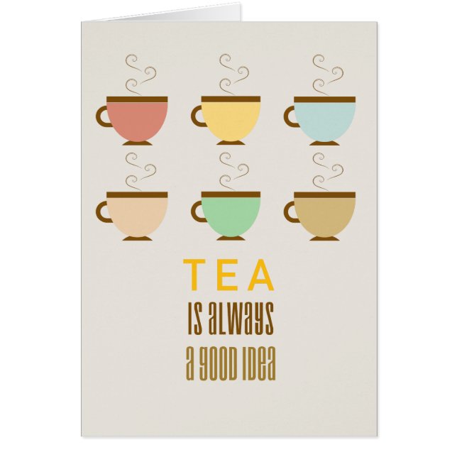 Thee is altijd een goed idee. (Voorkant)