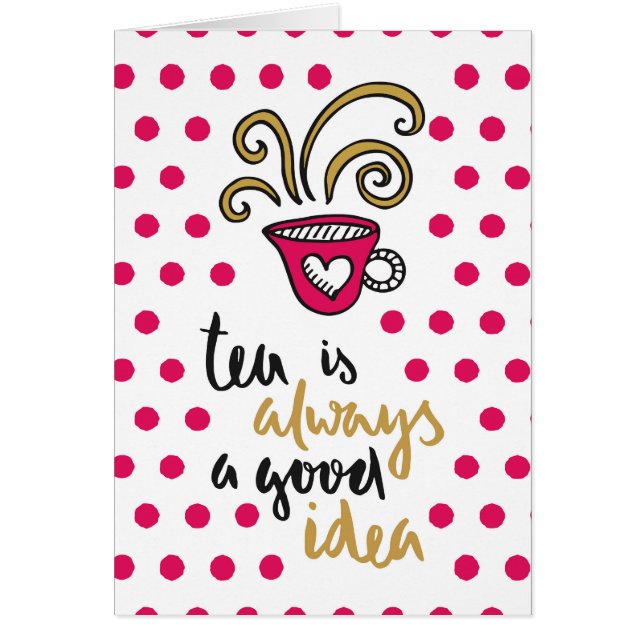 "Thee is altijd een goed idee" (Voorkant)