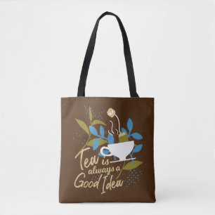 Thee is altijd een goed idee voor 2 tote bag