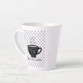 Thee is de oplossing, thee voor elke keer. latte mok (Linkerhoek)