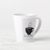 Thee is de oplossing, thee voor elke keer. latte mok (Rechterhoek)
