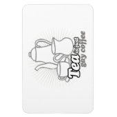 THEE IS GEWOON HOMOKOFFIE MAGNEET (Verticaal)