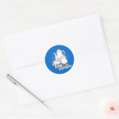 THEE IS GEWOON HOMOKOFFIE RONDE STICKER (Envelop)