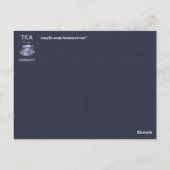 Thee is mijn therapie Briefkaart (Achterkant)