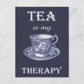 Thee is mijn therapie Briefkaart (Voorkant)