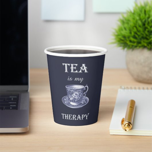 Thee is mijn therapie papieren beker (Insitu)