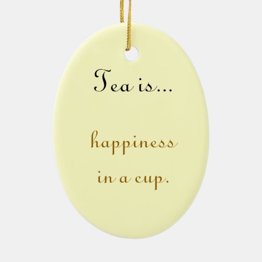 Thee is... Ornament (Achterkant)