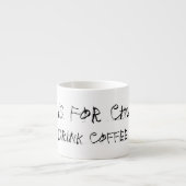 Thee is voor pompen espresso kop (Voorkant)