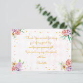 Thee kinder verjaardag bedankkaart (Staand voorkant)