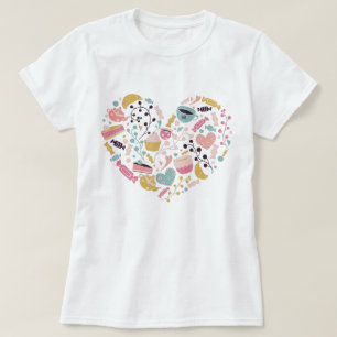 Thee/koffie en Sweets Love T-shirt