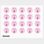 Thee Kopjes Stapelen Ronde Sticker (Vel)
