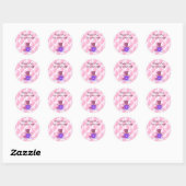 Thee Kopjes Stapelen Ronde Sticker (Vel)