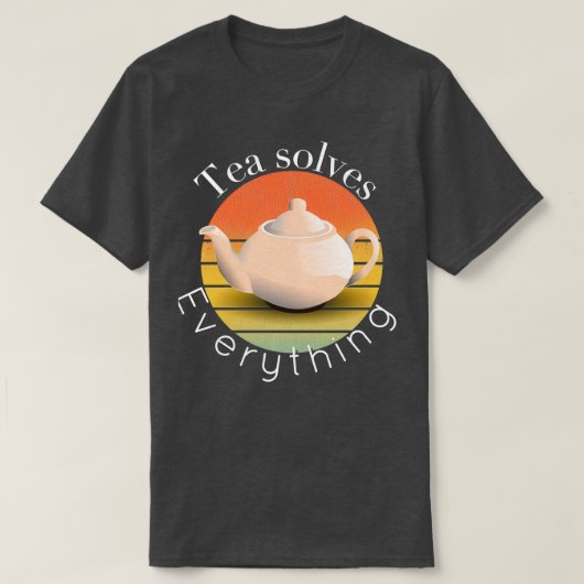 Thee lost alles op 48 1 t-shirt (Design voorkant)