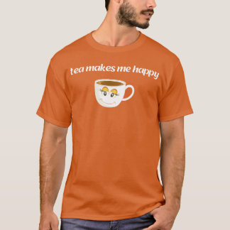 Thee maakt me gelukkig cadeau t-shirt